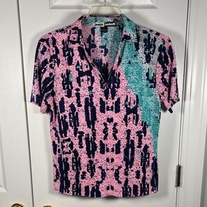 Jamie Sadock Golf Blouse Top Womens Size Medium